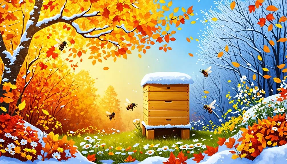 seasonal hive feeding techniques