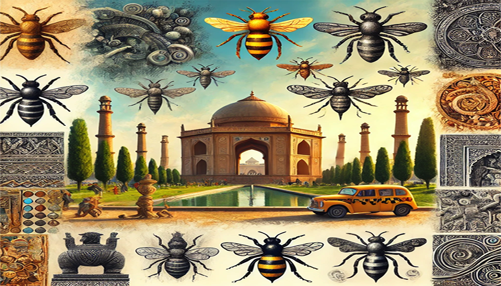 Bee Symbols in National Art and Monuments