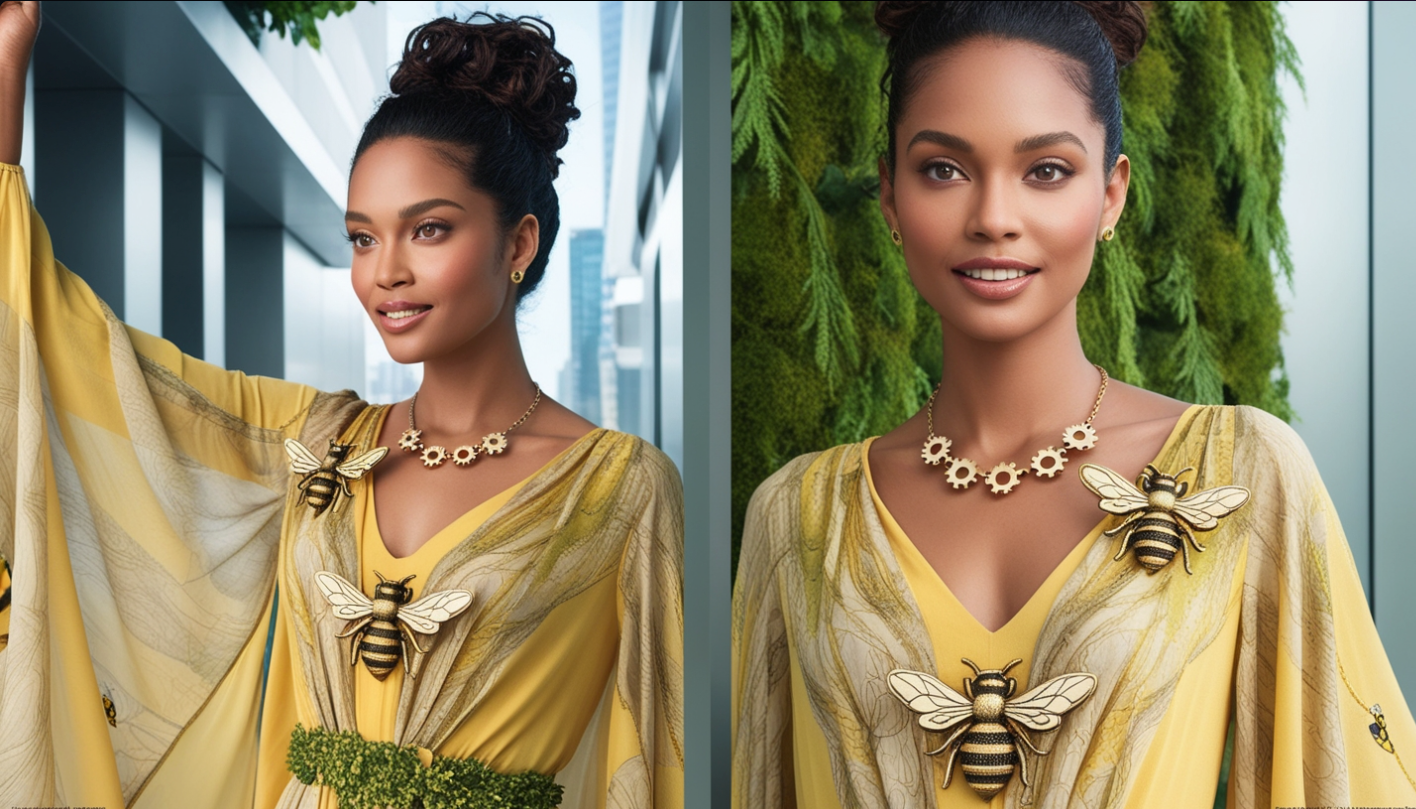 Sustainable Fashion: Bee-Inspired Designs for Eco-Friendly Style