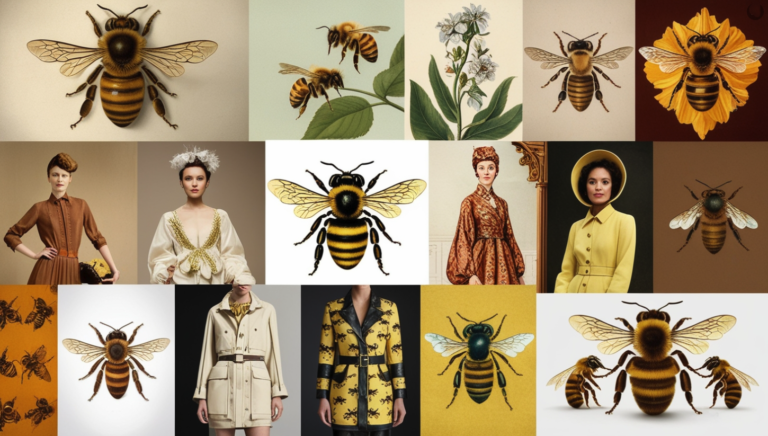 The History of Bee Imagery in Fashion Trends