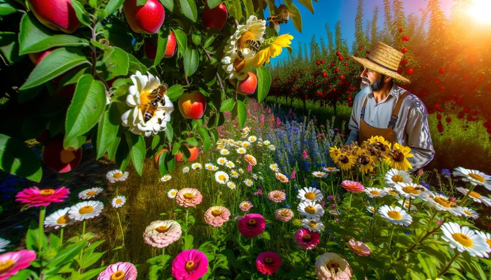 bee pollination increases crop yields
