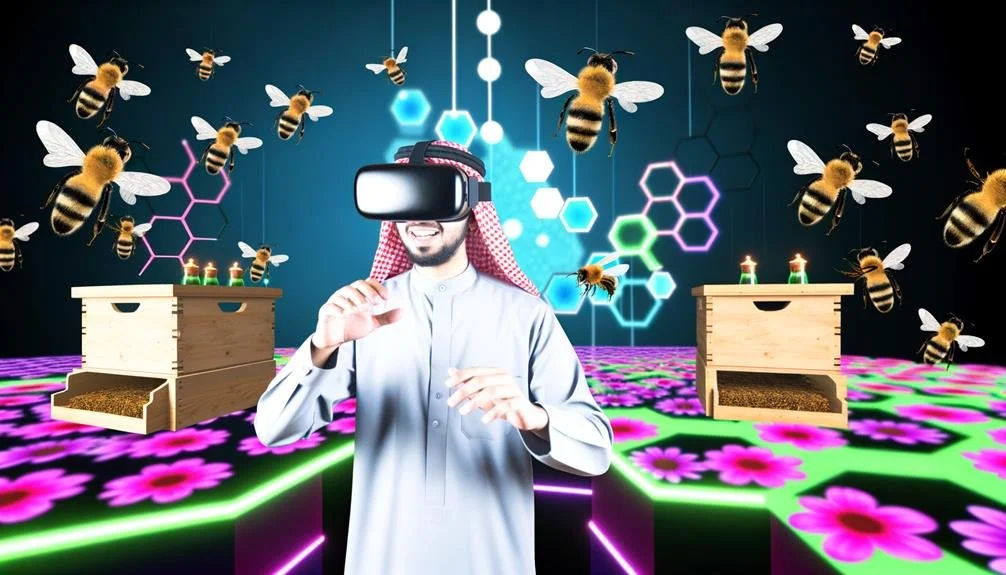 innovative vr beekeeping training